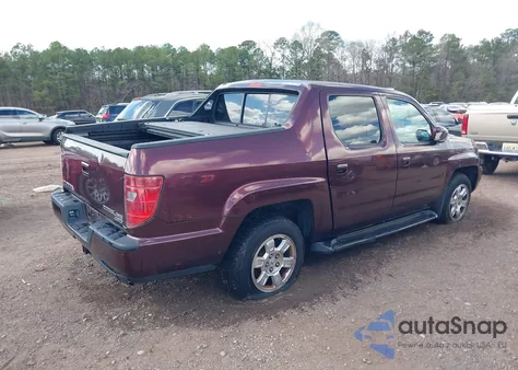 2009 Honda Ridgeline Rts из США, поврежденный, VIN 5FPYK16489B104299